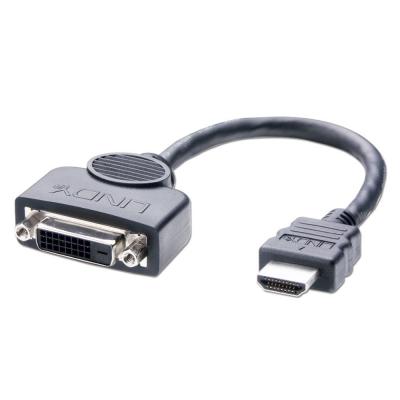 0.2m DVI-D Female to HDMI Male Adapter Cable - Black